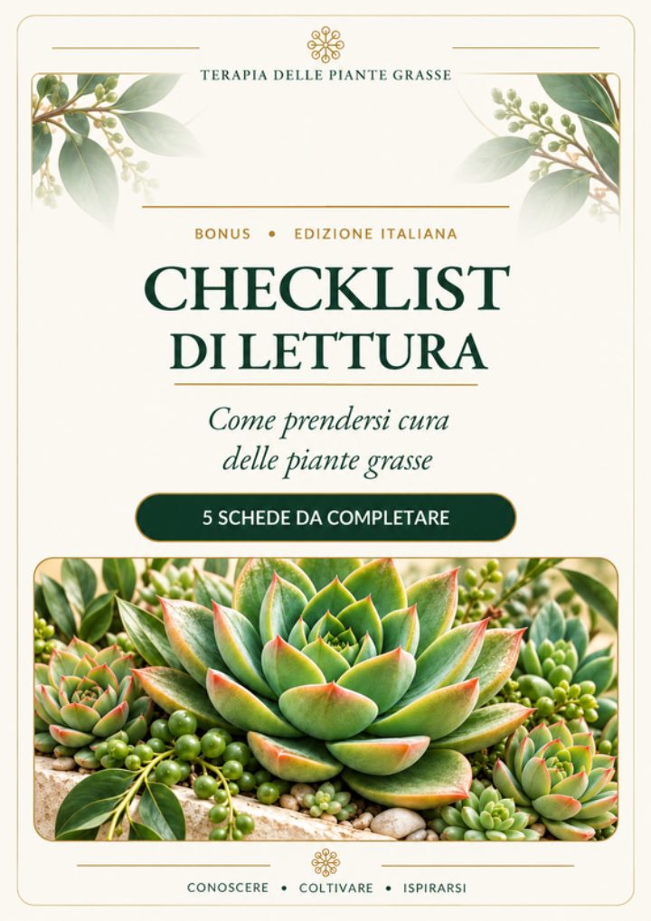 Copertina del bonus 03: Checklist di Lettura